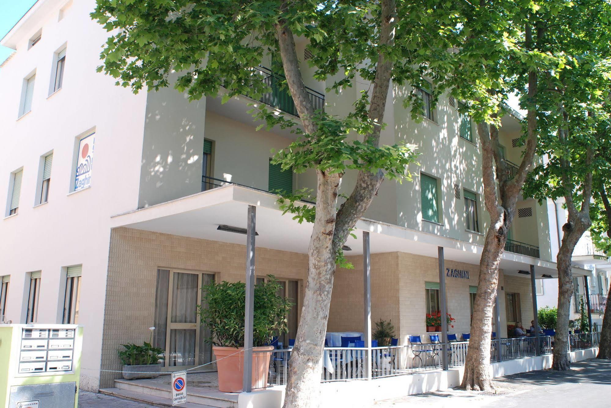 Hotel Zaghini Rimini Dış mekan fotoğraf